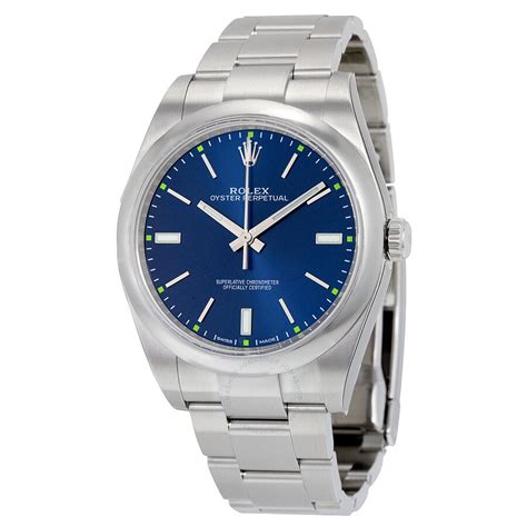 rolex oyster perpetual 39 automatic blue dial|rolex oyster perpetual tiffany blue.